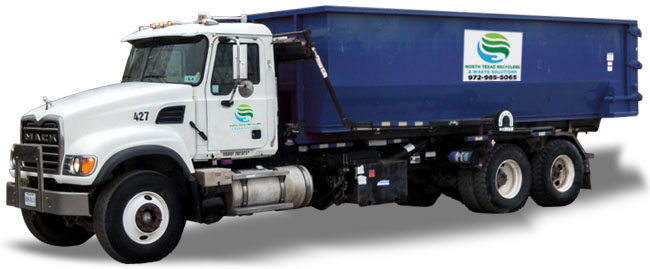 truckdrivers-operations2 Commerical Truck with a 40 yard dumpster